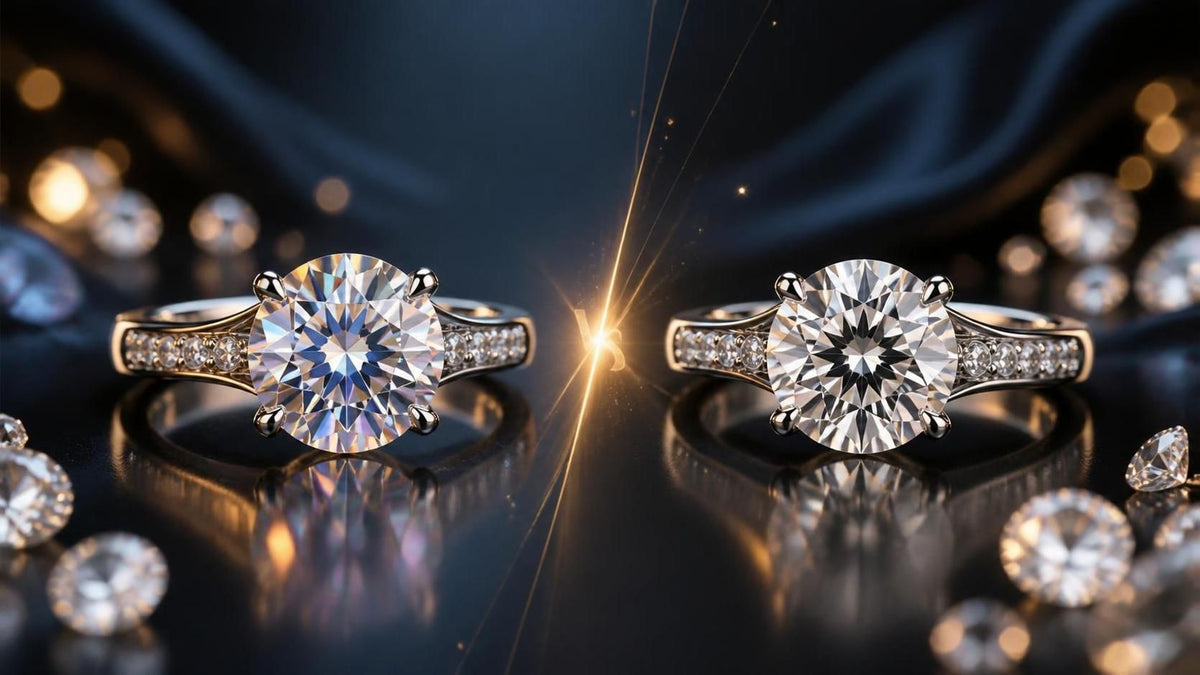 Moissanite vs. Lab-Grown Diamond: Which Ring Should You Actually Buy?