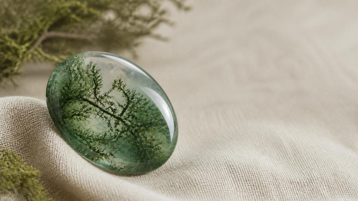 Moss Agate Meaning: The Stone Many People Choose for Grounding, Growth, and Everyday Calm