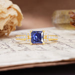 Classic Marquise Tanzanite Alternating Stacking Wedding Band - Additional view