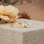 Classic 4 Prong Round Cut Lab Diamond Engagement Ring - Additional view