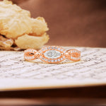 Luxurious And Unique 4 Prong Marquise Cut Moissanite Engagement Ring - Additional view