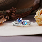 Classic Minimalist 4-Prong Round Cut Alexandrite Engagement Ring - Additional view