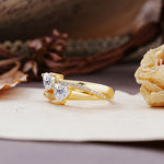 Classic Minimalist 4-Prong Round Cut Lab Diamond Engagement Ring - Additional view